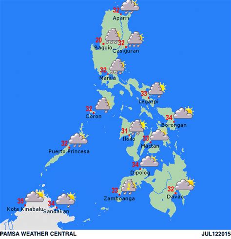 weather forecast philippines